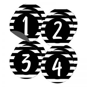 (2 Pk) Simply Stylish Magnetic Numbers