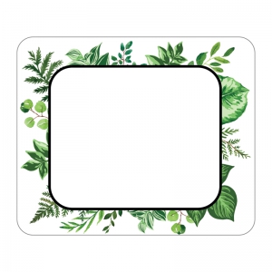 Simply Boho Leaves Name Tags 