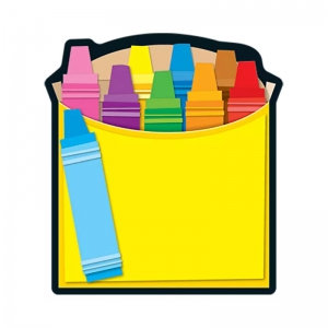 Crayon Box Notepad, 5-3/4" x 6-1/4", 50 sheets