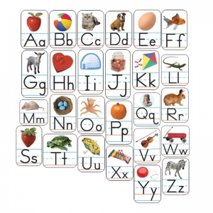 Photographic Shape Stickers, Alphabet