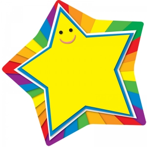 Star Two-Sided Decorations - Year Round