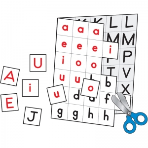 Individual Making Words Letters Manipulative, Grade 1-3