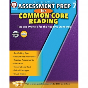 Assessment Prep For Common Core Reading, Grade 7