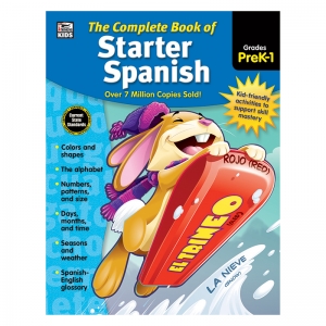 The Complete Book of Starter Spanish Workbook, Grade Preschool-1, Paperback