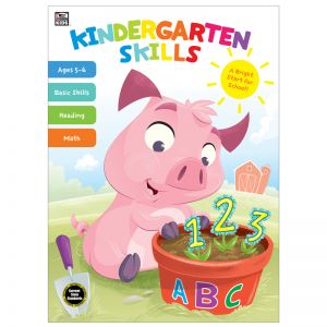 Kindergarten Skills Workbook Grade K