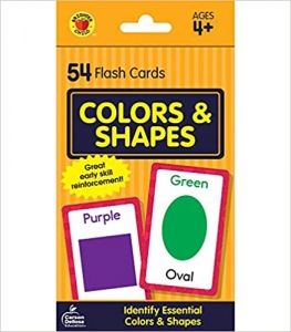 Disney Pixar Colors & Shapes Flash Cards