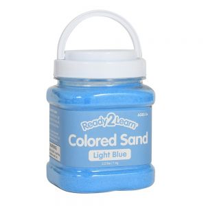 (3 EA) COLORED SAND LIGHT BLUE 