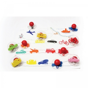READY2LEARN GIANT TRANSPORTATION STAMP SET 1