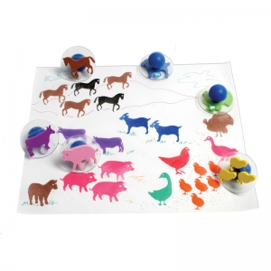 Giant Stampers - Farm Animals - Set of 10