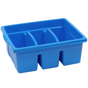 Leveled Reading Large Divided Book Tub, Blue