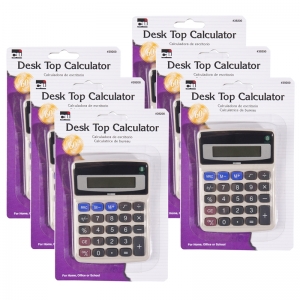 (6 EA) DESKTOP CALCULATOR 