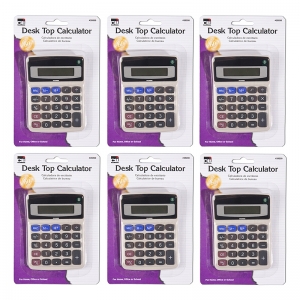 (6 EA) DESKTOP CALCULATOR