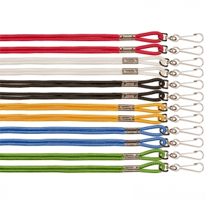 Lanyards, Assorted Colors, Pack of 12