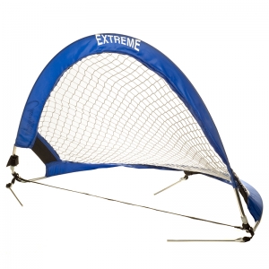 Pop Up Half Moon Goal 2.5' X 1.5', Blue/white