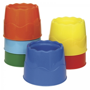 (2 PK) STACKABLE WATER POTS ASST