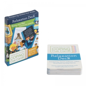 COPING CUE CARDS RELAXATION DECK 