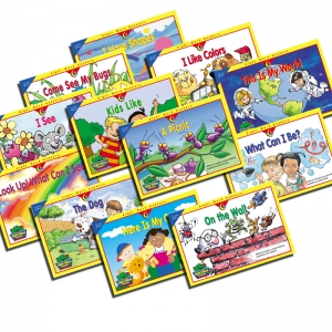 SIGHT WORD READERS K-1 12 BOOKS VARIETY PK 1EACH 3160-3171