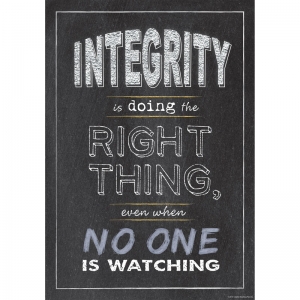 (6 Ea) Integrity Poster