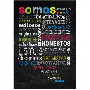 Spanish Inspire U Poster, Somos...