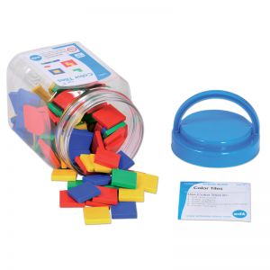 (3 Ea) Color Tiles Mini Jar