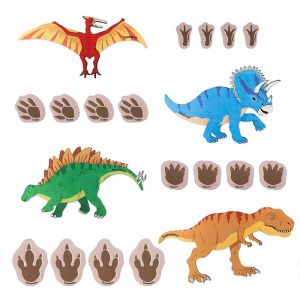 CHASING DINOSAURS MATS 