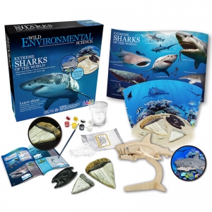 EXTREME SCIENCE KIT SHARKS OF THE WORLD WILD SCIENCE