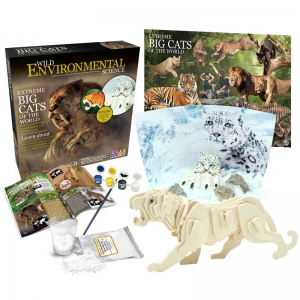 Extreme Science Kit Big Cats Of The World Wild Science