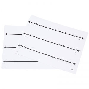 WRITE ON WIPE OFF FRACT NUMBER LINE MATS 10 ST