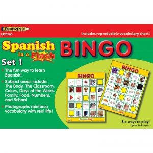 Spanish In A Flash Bingo Set 1