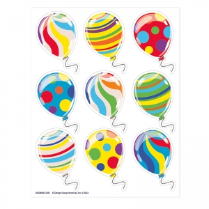 Celebration Balloons Stickers Giant 