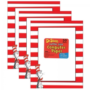 (3 PK) DR SEUSS THE CAT IN THE HAT COMPUTER PAPER