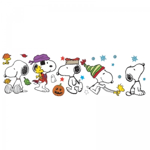 Fall Winter Snoopy Pose Bb Set 