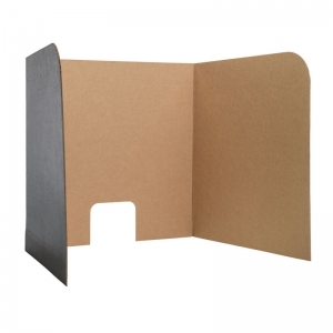 Computer Lab Privacy Screen, Small, 22" x 22.5" x 20", Pack of 12