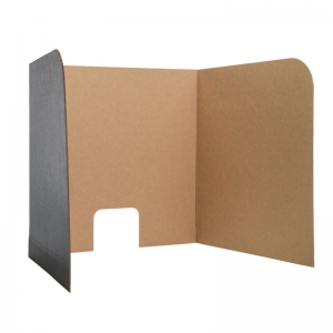 Computer Lab Privacy Screen, Large, 26" x 23" x 22", Pack of 12