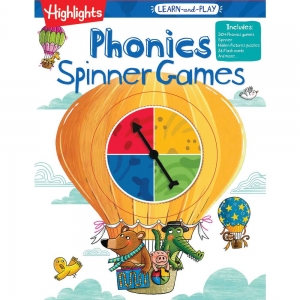 PHONICS SPINNER GAMES LEARN & PLAY 