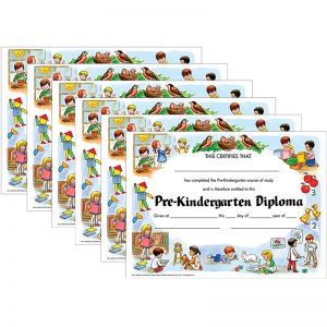 (6 PK) PRE-KINDERGARTEN DIPLOMA 30 PER PK