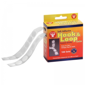 Hook And Loop - 5/8 Coins; 100 Sets