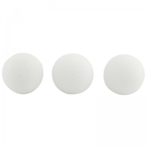 Styrofoam Balls, 3 Inch, Pack of 50