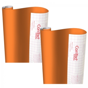 (2 EA) ADH ROLL ORANGE 18IN X 16 FT 