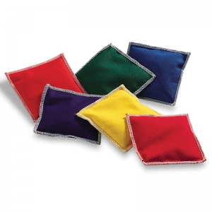 Bean Bags Rainbow 6/pk