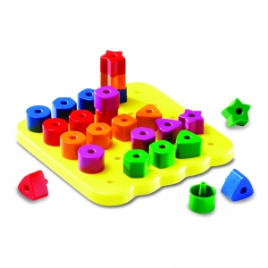 Geo Shapes Peg Board