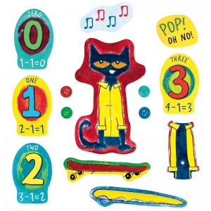 Pete The Cat And His Four Groovy Buttons Flannelboard Set