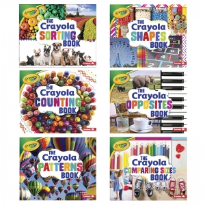 Crayola Concepts 6 Book Set 