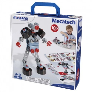 Mecatech Mechanical Constructions Game, 106 Pieces