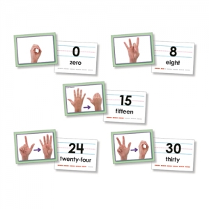 (2 Pk) American Sign Language Cards