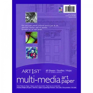 (6 Pk) Art1st Multi Media Art 9x12