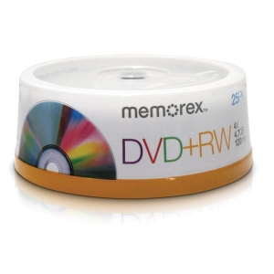 DVD+RW Branded Spindle 4.7GB