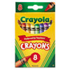 Classic Color Crayons, Peggable Retail Pack, Peggable Retail Pack, 8 Colors