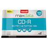 CD-R Discs, 700MB/80min, 48x, Spindle, Silver, 50/Pack