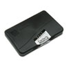 Pre-Inked Felt Stamp Pad, 4.25 x 2.75, Black